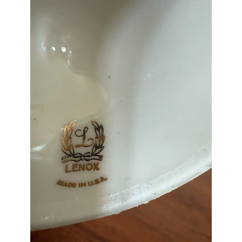 Set Of 2 Lenox Florentine Porcelain Bud Vase 11